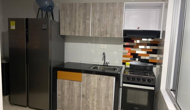 Excellent studio apartment, fully equipped, strategically located, in a very good location.