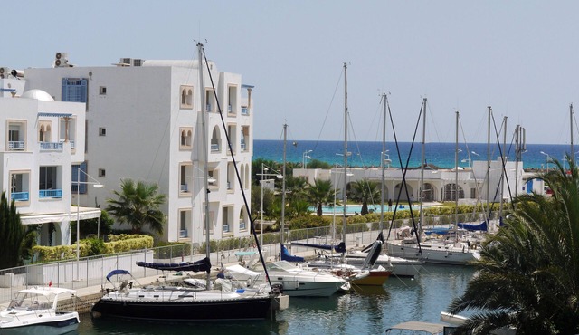 Exceptional apartment "LA MARINA" Yasmine Hammamet marina