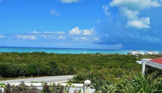 Exceptional ocean views, centrally located, just 1,700 ft off Grace Bay Beach