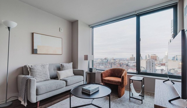Exceptional Theater District 2BR w/Gym, nr Shops & T, by Blueground