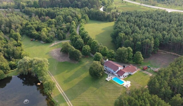 Exclusive 100-Acre Modern Estate Designed Home