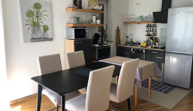 Exclusive apartment fully equipped and furnished.