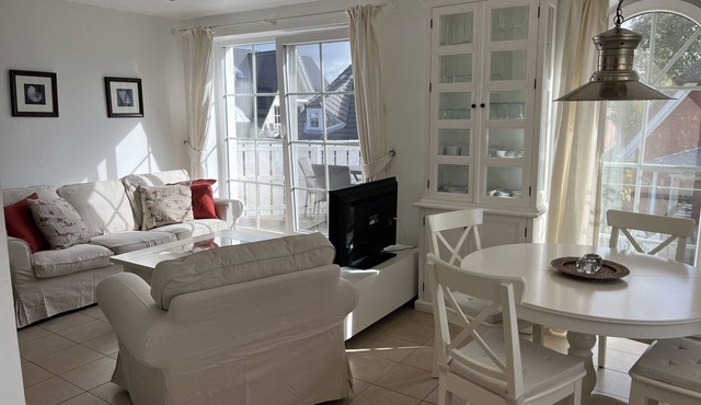 Exclusive apartment on two floors near the beach with a fireplace