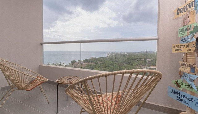 Exclusive design apartment with view and pool