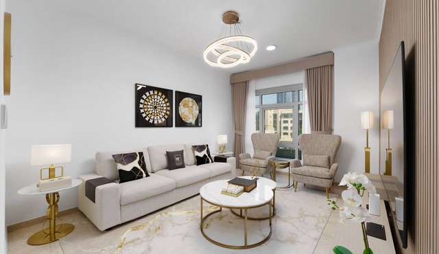 Exclusive Duplex Villa w/Panoramic Terrace Overlooking Burj Khalifa