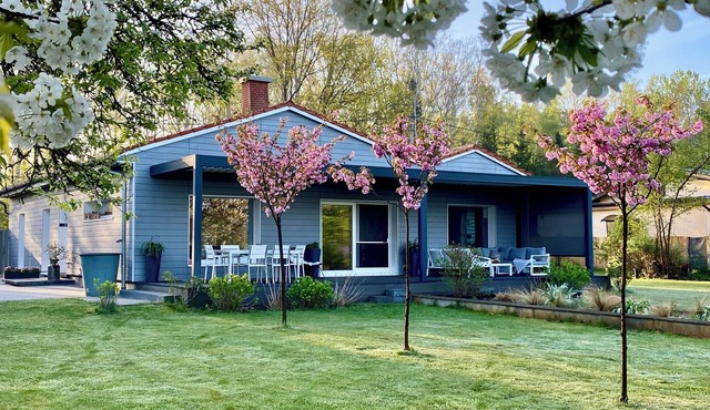 Exclusive vacation home right on the lake - surrounded by nature