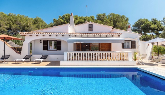 Exclusive villa in binibeca with private pool