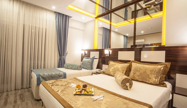 executive room with balcony