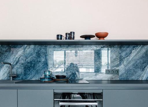 Exklusive Design Appartement Deep Blue Neubau