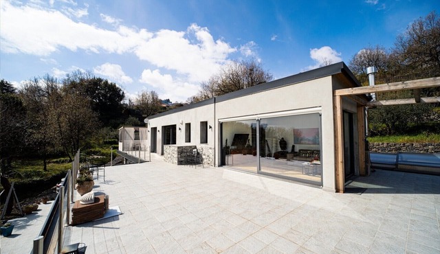 Exlusive designers villa with panoramic seaview