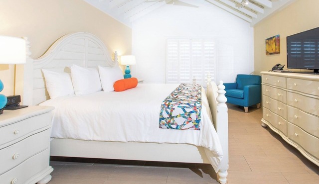 Experience Christiansted’s Charm from Stylish and Comfortable Waterfront Room