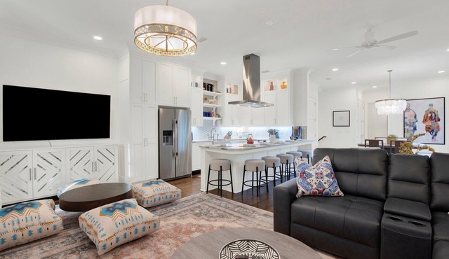 Experience Coastal Elegance at This New Tybee Island Estate with Private Heated Pool