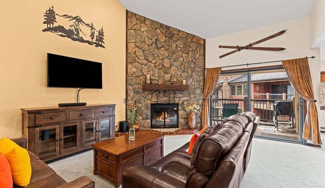 Experience mountain living in Park Place 304C, a 2BR Breckenridge condo for up to 8 guests!