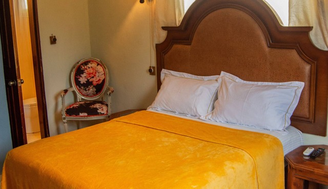 Experience peace: Spacious room.