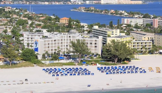 Experience RumFish Beach: 4 Balcony Rooms Near Boca Ciega Bay & Dali Museum