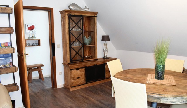 Experience Tranquility at Ferienwohnung Vadders Hof in Risum-Lindholm!