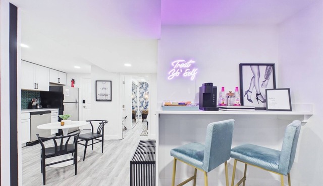 Expertly designed 2BR Art Deco sanctuary.