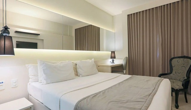 Explore Rio from a Sleek Room Steps Away from Copacabana Beach and Ipanema Beach