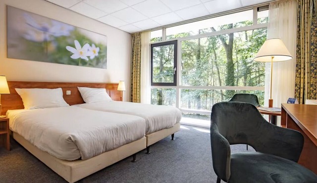Explore Scenic Trails & Relax at This Garden Retreat with Free Parking Included