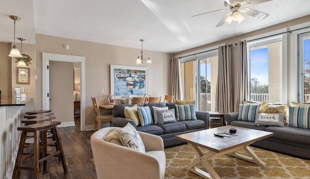 Exquisite 2BR/2BA With Best Fireworks View In Baytowne