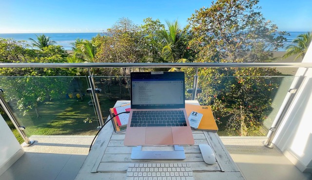 Exquisite 5 Person Beachfront Dream: Steps Away to Ocean, Pools
