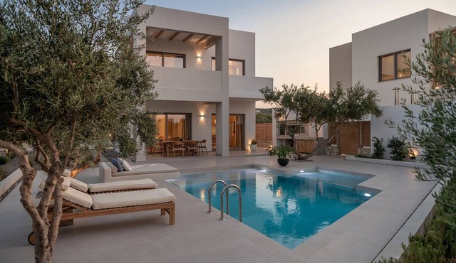 Exquisite Chania Estate | Villa Beerus | 8 Bedrooms | Spacious Outdoor Area
