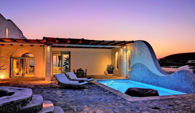 Exquisite Ios Villa | Villa Morena | 2 Bedrooms | Villa with Sea Views