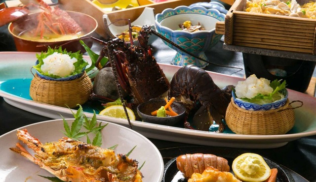 Exquisite spiny lobster Half Board plan Nonsmoking JapaneseWestern Room/Minamikyushu Kagoshima