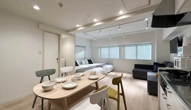 F style namiki Studio Apt Great Location for 6ppl