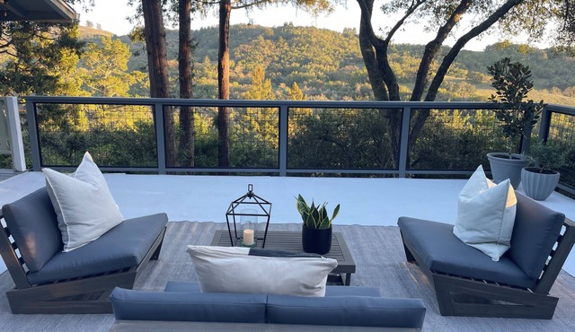 Fabulous Views from Healdsburg Home