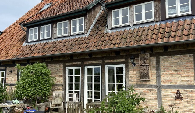 Fachwerkhaus in Nähe zum Strand und Garten