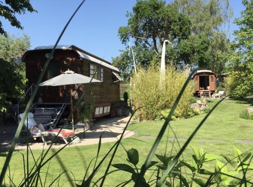 Familienurlaub im Zirkuswagen