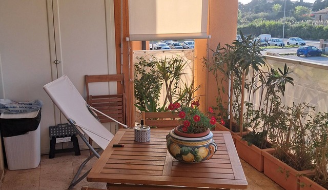 Family apartment 5 minutes from the town and a few kilometers from the sea
