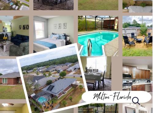 Family Milton Home with Private Pool