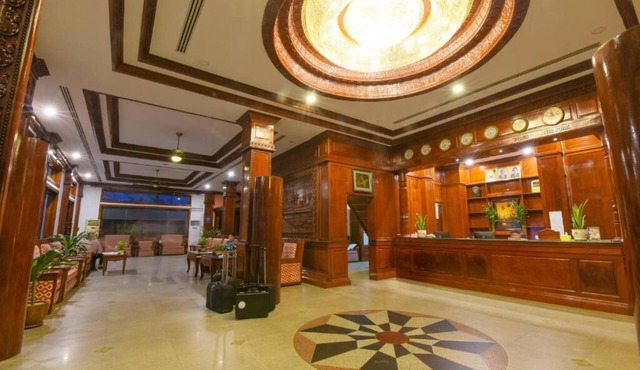 Family Suite Room with Pool View at Angkor Year Theme Hotel