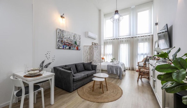 Fancy Studio with Terrace & Pool - Madrid South