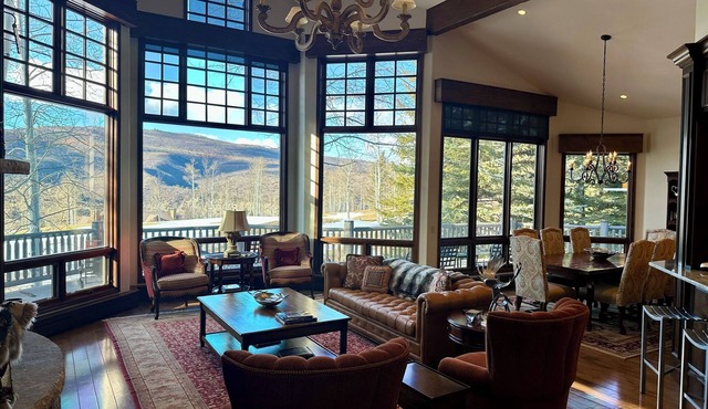 Fantastic 5-bedroom house on golf course in gated Cordillera, Edwards, CO