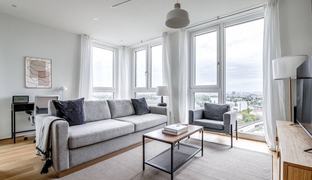 Fantastic Donaustadt 2BR w/Elevator & Pool, nr Metro, by Blueground