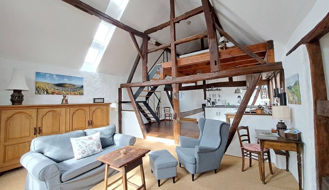 Fantastic Eifel apartment for 2 people with sauna, countryhouse garden & terrace