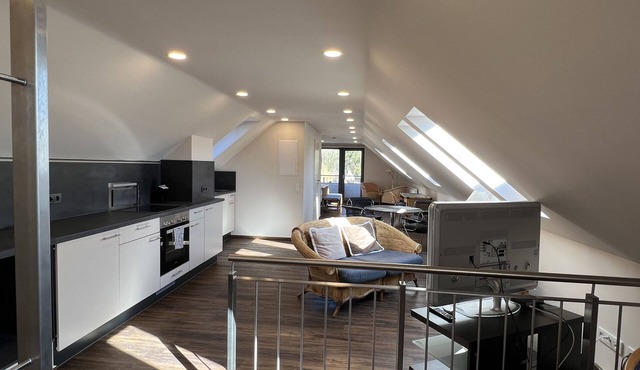 Fantastic loft with river view