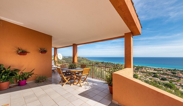 Fantastic panorama – "Villa Onofrio" with sea view, terrace, balcony and Wi-Fi