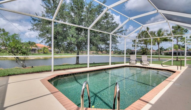 Fantastic Reflection Lakes Pool Home with Fabulous Views in Naples, Florida!
