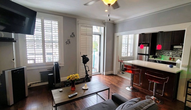 Fantastic sea view apartment in historic building with free parking