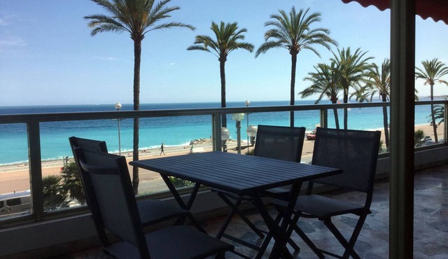 Fantastic sea view over the Baie des Anges