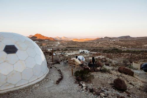 Fantastic Secluded Dome with Great Desert Views in Terlingua, Texas