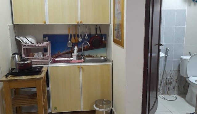 Fantastic studio with AC in Abu Dhabi & opposite area of Al WhadaMall