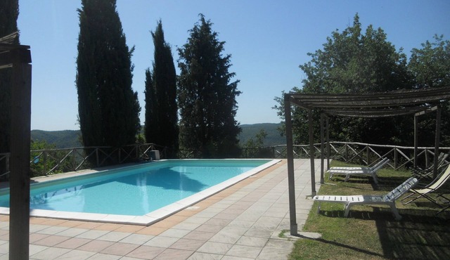 Farmhouse with pool large estate in the heart of the Tuscan countryside