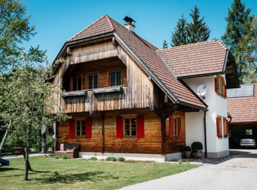 Feistritz Berg und See