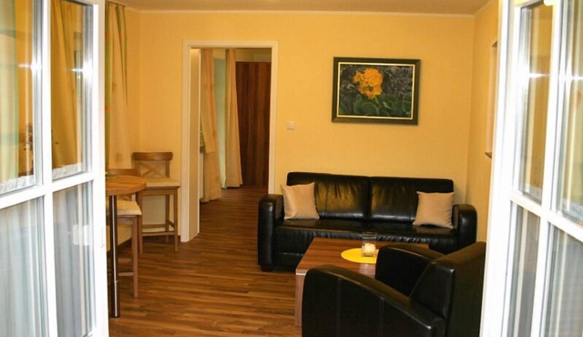 Ferienwohnung Gamsblume, 2 Personen, 54 m², Dusche/WC, Flat-TV, 1 Schlafzimmer, Balkon, Infrarot-Wärmekabine, Nichtrauche