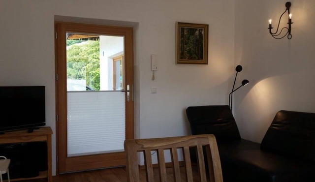 Ferienwohnung Junior*, 1-2 Personen, Dusche/WC, Terrasse, TV, 1 Schlafzimmer, Erdgeschoss